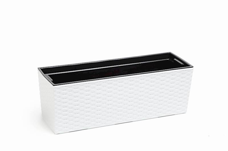 LAM.BEGONIA 190X560 RATTAN BIAŁY