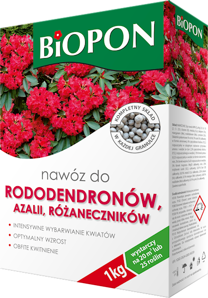 BIOPON NAWÓZ RODODEN.I AZALII 1KG