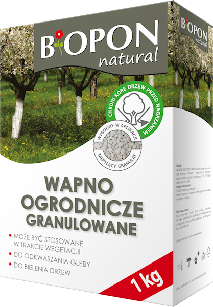 BIOPON 3KG WAPNO GRAN.DO WYBIELANIA I ODKW GLEBY