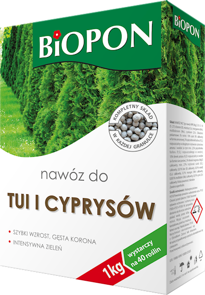 BIOPON DO TUI I CYPRYSÓW 1KG