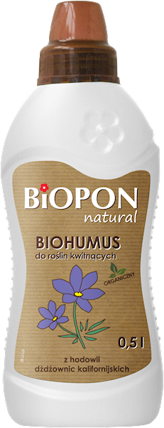 BIOPON-BIOHUMUS DO ROŚLIN KWITNĄCYCH 1L