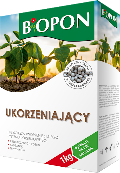 BIOPON-NAWÓZ UKORZENIAJĄCY 1 KG