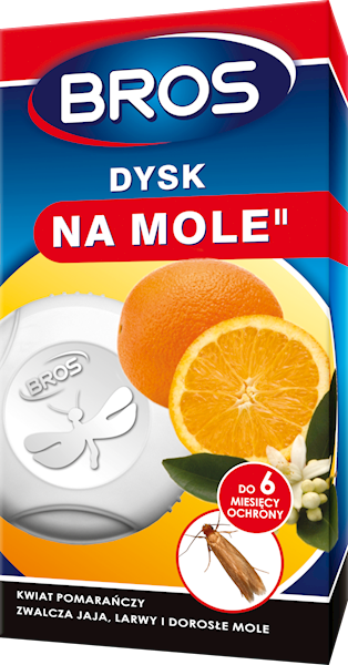 BROS DYSK NA MOLE KWIAT POMARAŃCZY