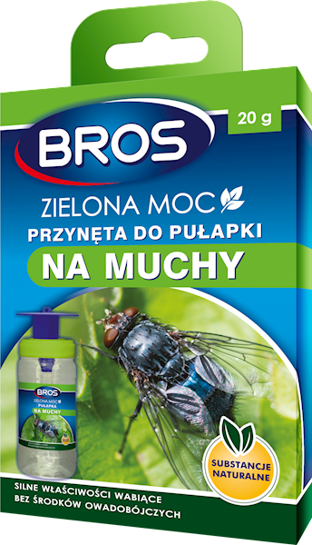 BROS ZIELONA MOC PRZYNĘTA DO PUŁAPKI NA MUCHY 2
