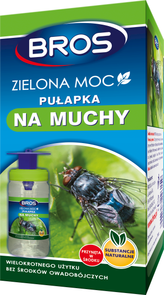 BROS ZIELONA MOC PUŁAPKA NA MUCHY