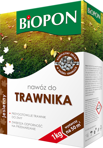 BIOPON-NAWÓZ JESIENNY DO TRAWNIKA 3KG