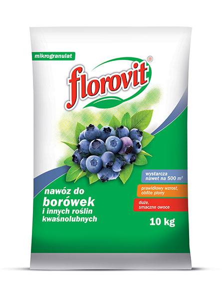FLOROVIT DO BORÓWKI 10 KG