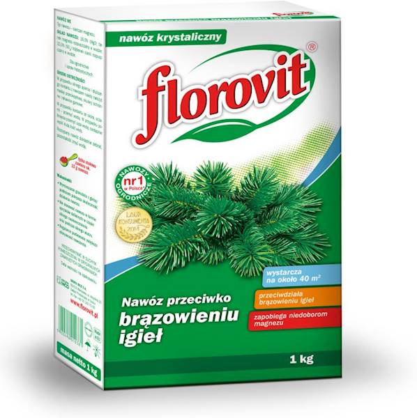 FLOROVIT PRZECIWKO BRĄZ 1 KG karton