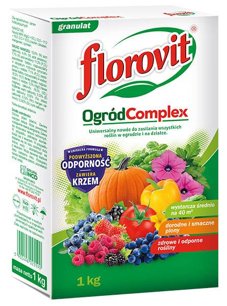 FLOROVIT NAWÓZ OGRÓD COMPLEX 3 KG