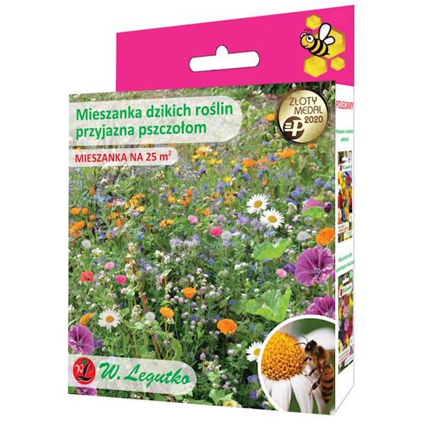 L Mieszanka roślin miododajnych dzikich 125g