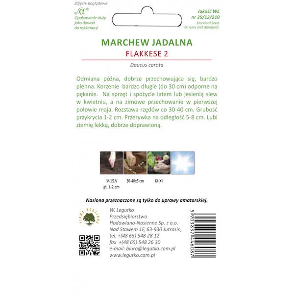 L Marchew Flakkese 2 4g+1g