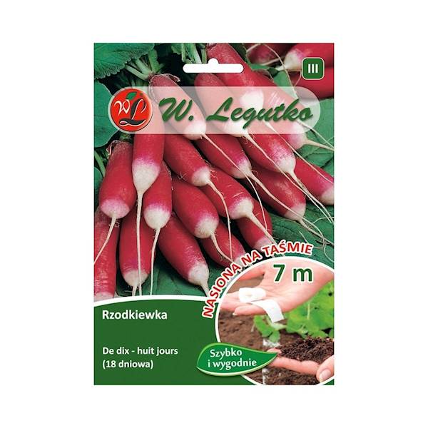 L Rzodkiewka DE dix-huit jours  5+2,5 g