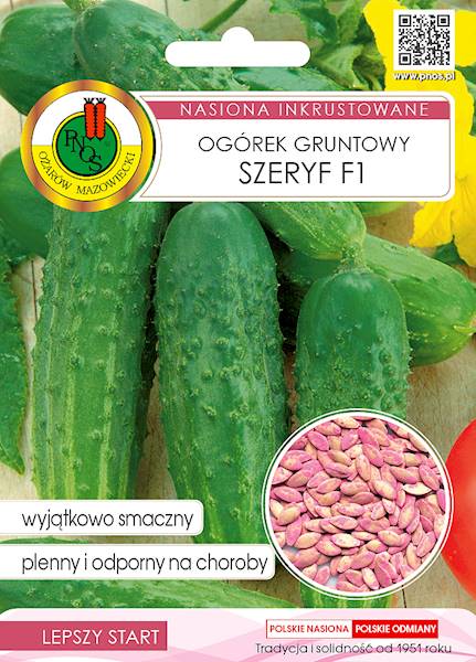 O Ogórek Szeryf F1 5g ZAPRAW.