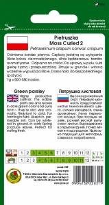 O Pietruszka naciowa Moss Curled 2 5g