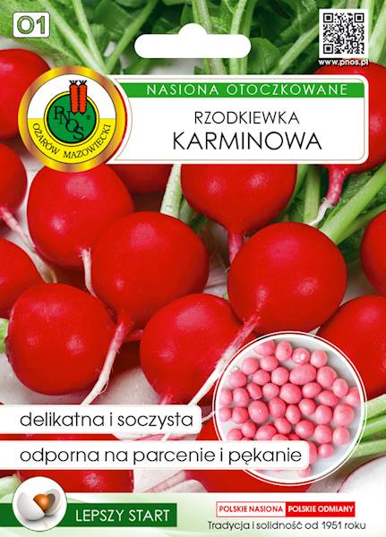O Otoczki Rzodkiewka Karminowa 200z