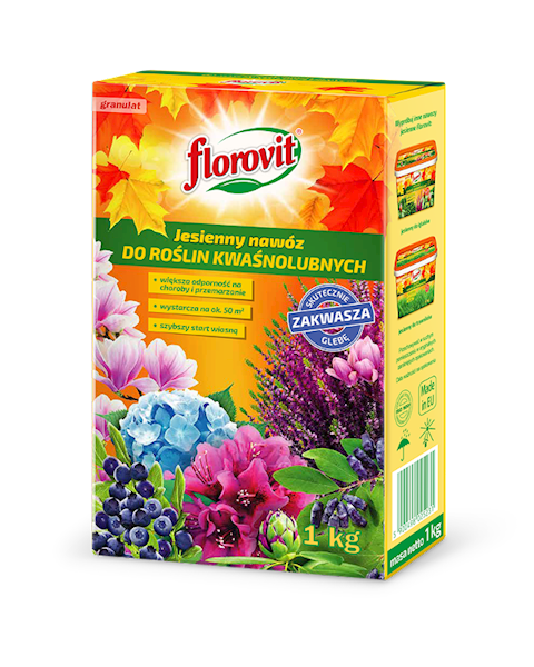 FLOROVIT JESIENNY DO ROŚL. KWAŚNOLUBNYCH 3 KG