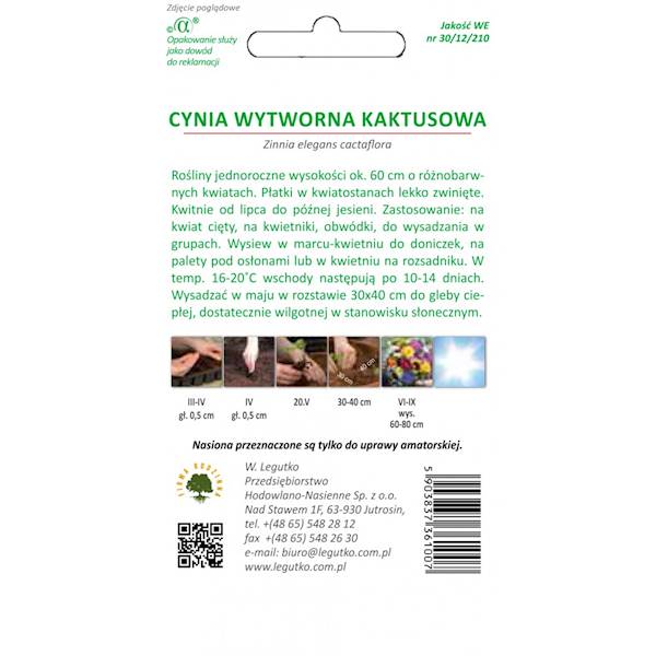 L Cynia wytworna kaktus. miesz 1g