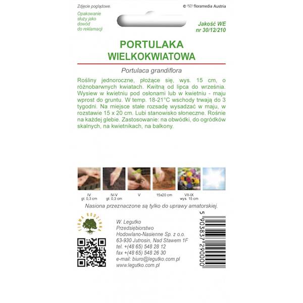 L Portulaka wielkokwiatowa miesz. 0,5g