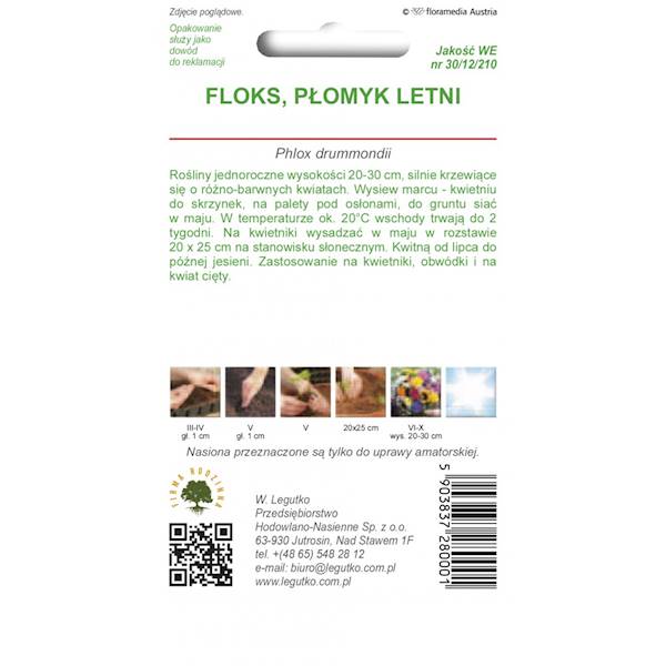 L Floks Płomyk letni miesz  0,5g