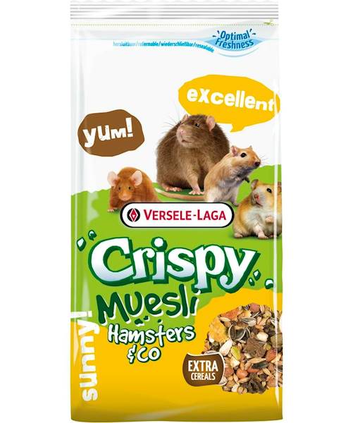 VERSELE-LAGA 400g CRISPY MUESLI HAMSTER & CO