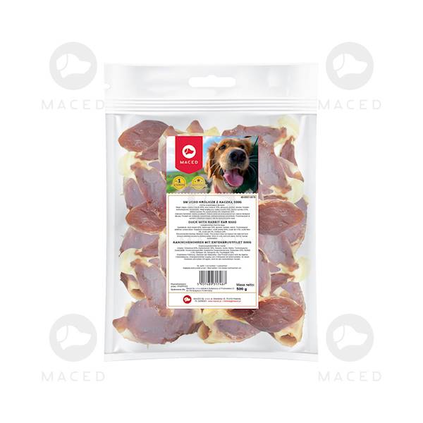 SM UCHO KRÓLICZE Z KACZKĄ 500g