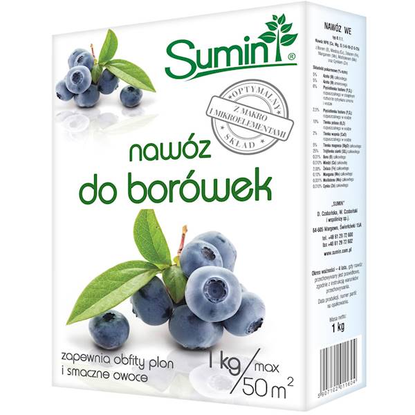 SUMIN NAWÓZ DO BORÓWEK 1 kg