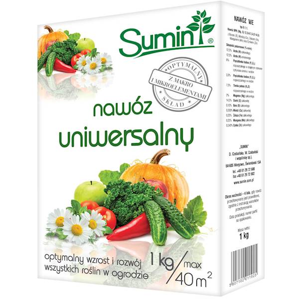 SUMIN NAWÓZ UNIWERSALNY 2,5 kg