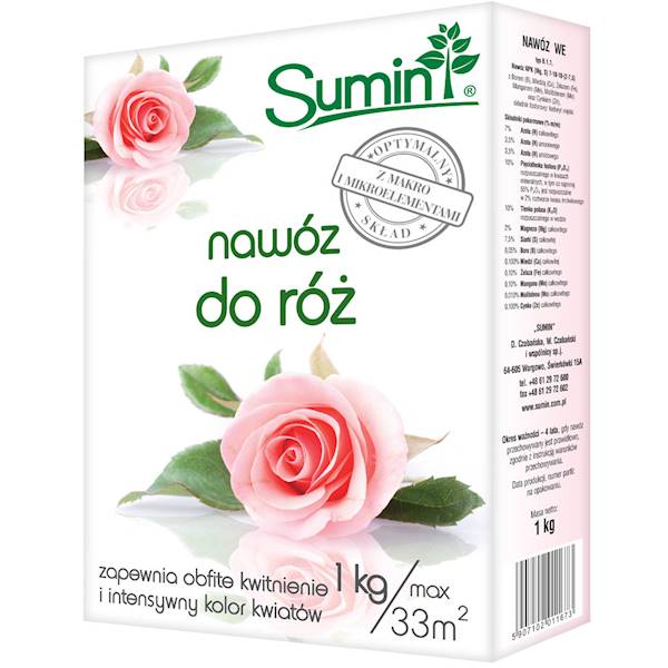 SUMIN NAWÓZ DO RÓŻ 2,5 kg
