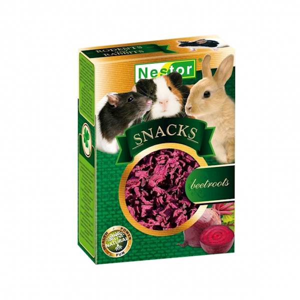 Nestor snacks gryzoń i królik buraki