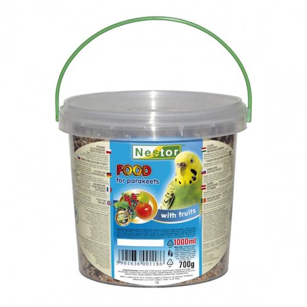 Nestor pokarm 1000 ml papuga mała owocowy