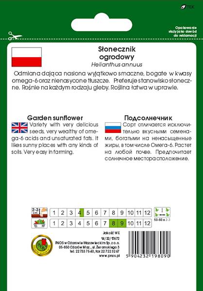 O Słonecznik 20g