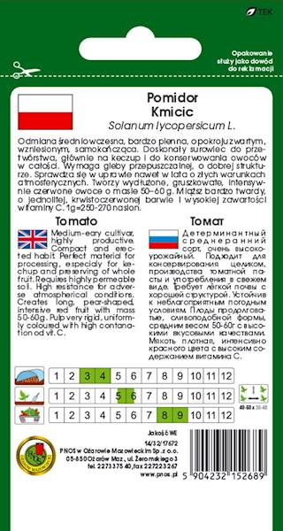 O Pomidor Kmicic 1g