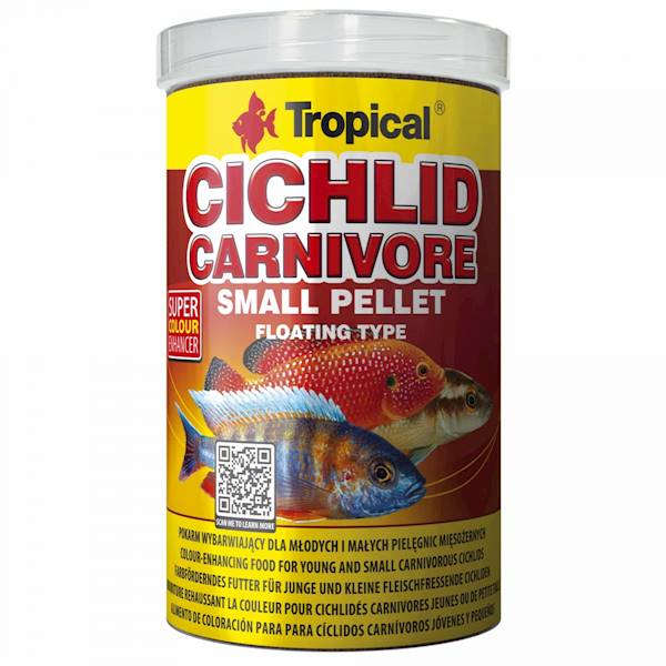 CICHLID CARNIVORE SMALL PELLET 250ML / 90G