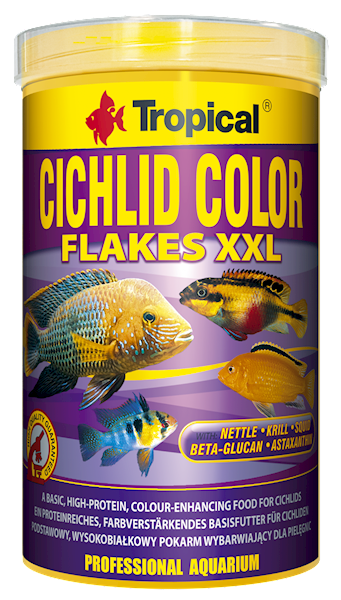 CICHLID COLOR FLAKES 250ML / 50G