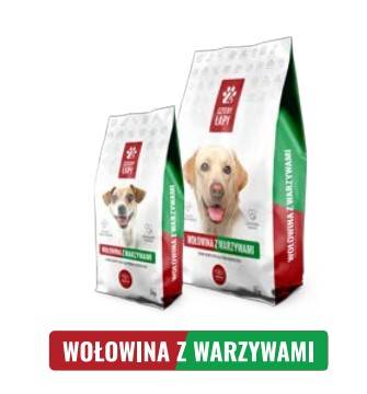 4 ŁAPY PREMIUM WOŁOWINA Z WARZYWAMI 10 kg