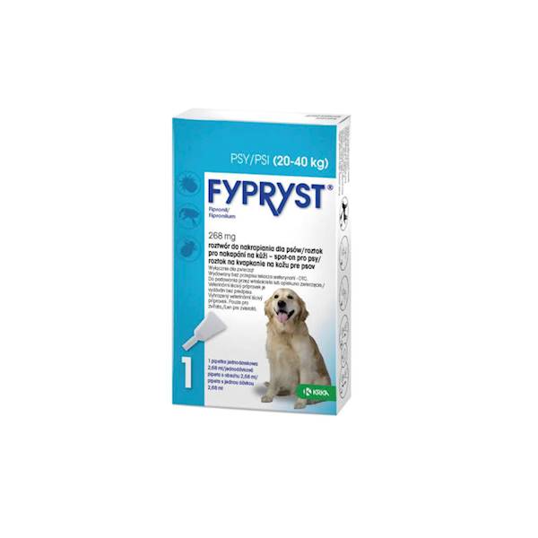 FYPRYST L  268MG (20-40 KG) NIEBIESKI