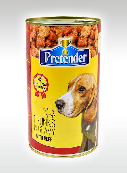 PRETENDER 1250G KARMA Z WOŁOWINA W SOSIE