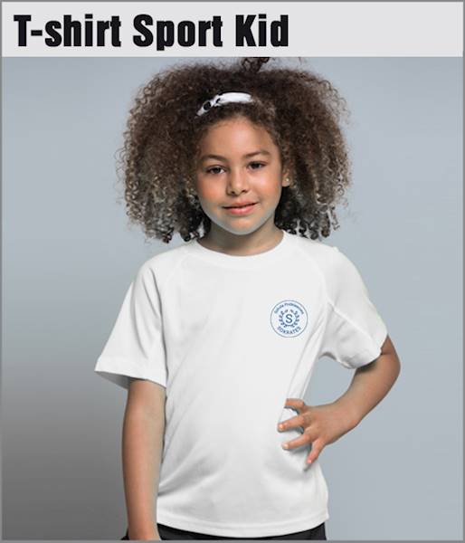 T-SHIRT SOKRATES JHK SPORT WHITE 5-6 lat