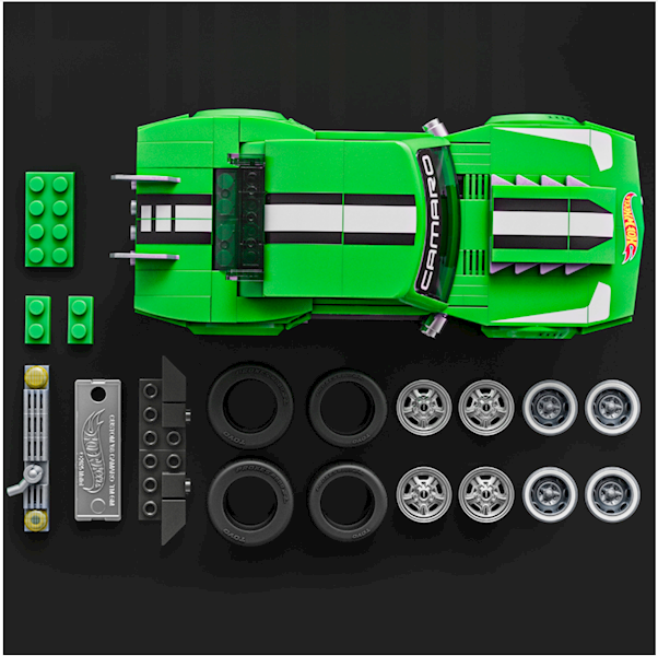 Mattel Brick Shop Hot Wheels Custom ’68 Camaro Building Set Art. JFT16 