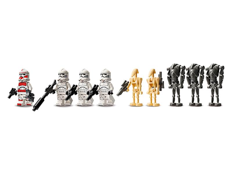 LEGO Star Wars - Zestaw bitewny z żołnierzem armii klonów i droidem bojowym Art. 75372