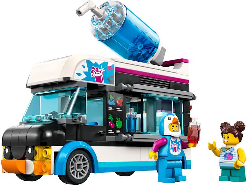 LEGO City - Pingwinia furgonetka ze slushem  ( Wyd. 2023 ) | ( Ele. 194 ) Art. 60384