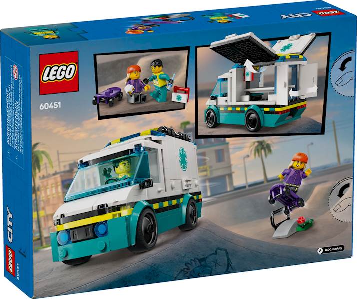 LEGO City - Karetka pogotowia Art. 60451