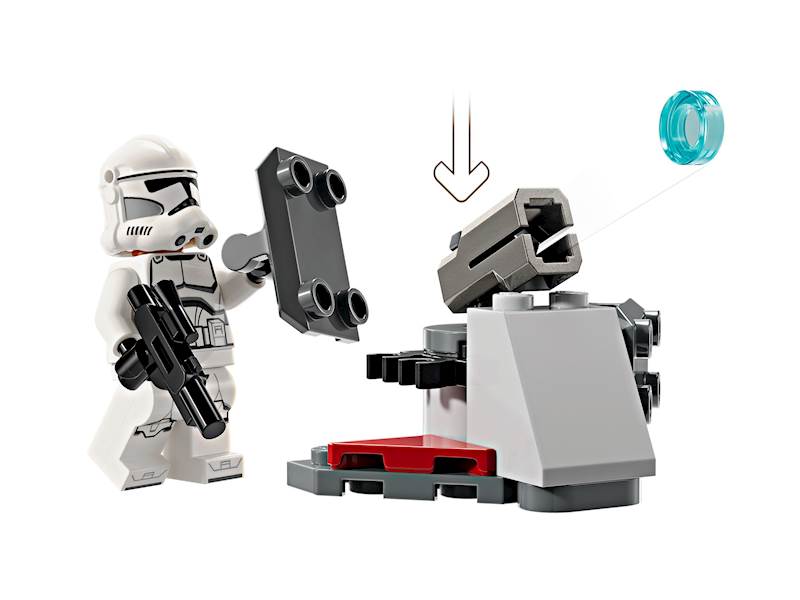 LEGO Star Wars - Zestaw bitewny z żołnierzem armii klonów i droidem bojowym Art. 75372