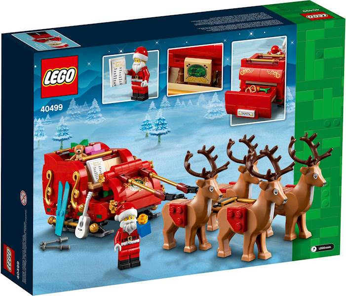 LEGO Okolicznościowe - Sanie Świętego Mikołaja Art. 40499