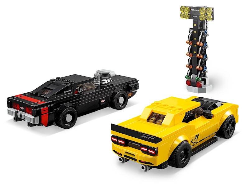 LEGO Speed Champions - 2018 Dodge Challenger SRT Demon oraz 1970 Dodge Charger R/T Art. 75893