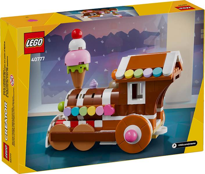 LEGO Creator - Seria okolicznościowa: Ozdoba z piernikowym pociągiem Art. 40777