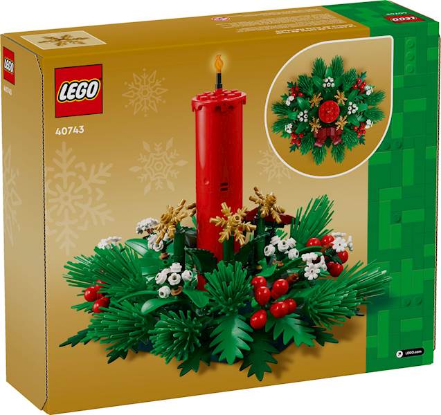 LEGO Okolicznościowe - Świąteczna dekoracja stołu Art. 40743
