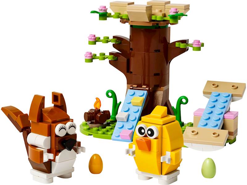 Klocki LEGO Okolicznościowe - Wiosenny plac zabaw dla zwierzątek Art. 40709