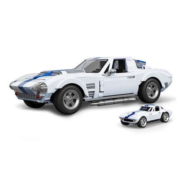Mattel Brick Shop Hot Wheels Corvette Grand Sport Building Set Art. JGR31 