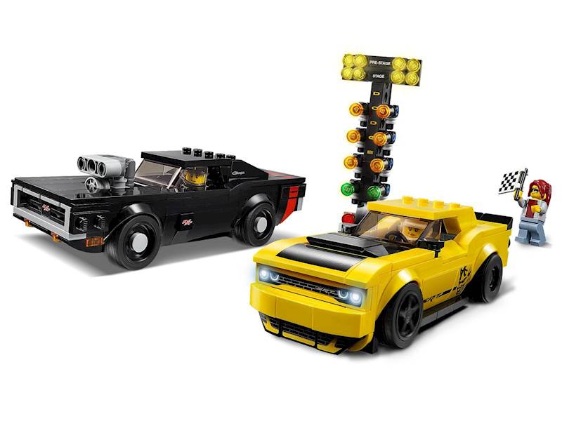 LEGO Speed Champions - 2018 Dodge Challenger SRT Demon oraz 1970 Dodge Charger R/T Art. 75893